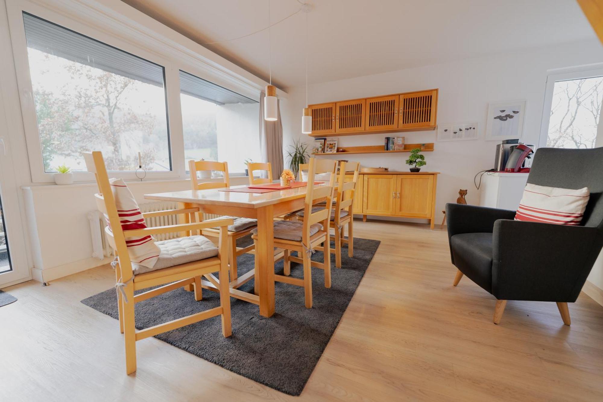 Ferienhaus Schoene Aussicht Ferienwohnung Rot Hemfurth-Edersee Zewnętrze zdjęcie